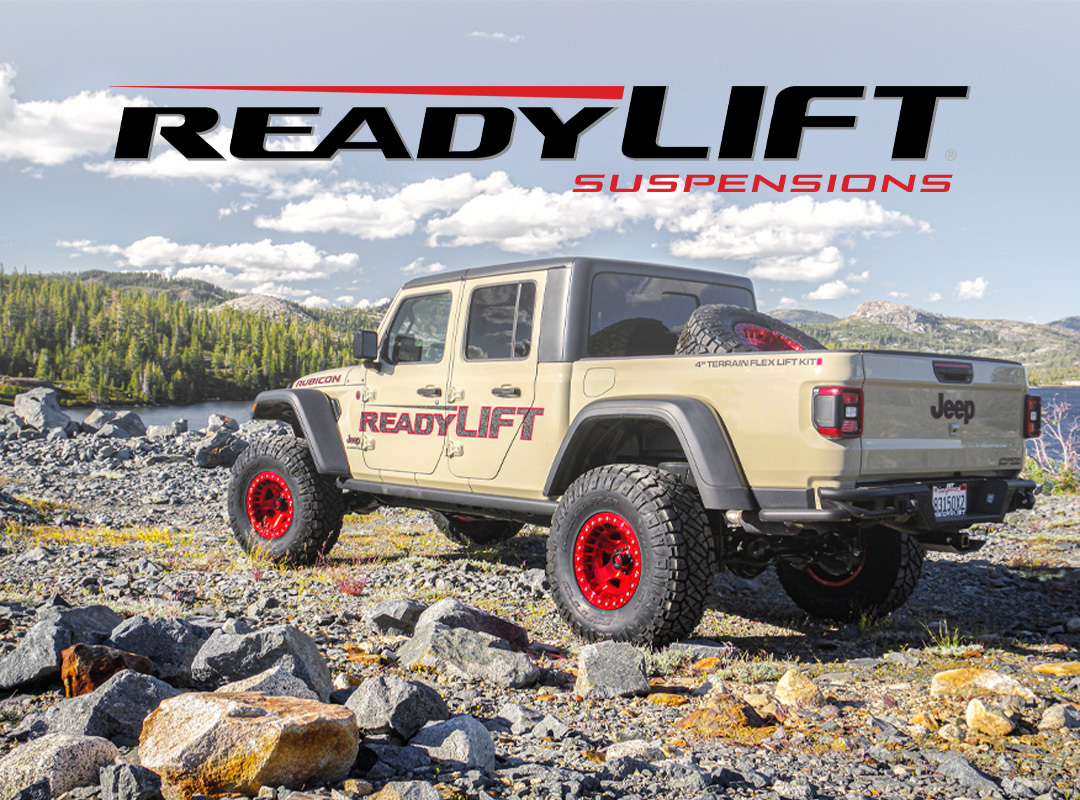 ReadyLIFT suspension for trucks and Jeeps